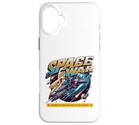 Sci Fi Space War Amidst The Endless Void Of The Cosmos Case for iPhone 16 Plus