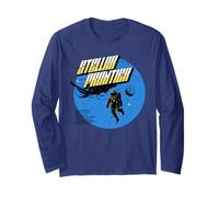 Sci Fi Stellar Frontier Space Astronaut Journey Long Sleeve T-Shirt