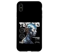 Sci Fi Techno Is The Pulse Of Progress Evolution Case for iPhone XS Max