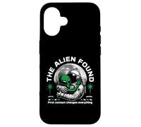 Sci Fi The Alien Found First Contact Changes Everything Case for iPhone 16