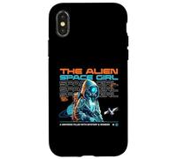 Sci Fi The Alien Space Girl Universe Mystery And Wonder Case for iPhone X/XS