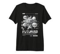 Sci Fi The Futurism Astro Future Renaissance 2030 Premium T-Shirt
