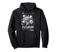 Sci Fi The Futurism Astro Future Renaissance 2030 Pullover Hoodie
