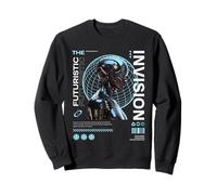 Sci Fi The Futuristic Invision Android Cyborg Vision Sweatshirt