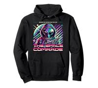Sci Fi The Space Comrade Beware Visitors From Void Pullover Hoodie