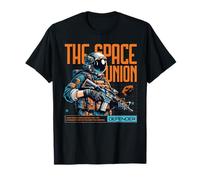 Sci Fi The Space Union Defender Hunt for Survival T-Shirt