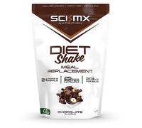 SCI-MX Diet Meal Replacement Shake - Chocolate Flavour - High Protein Shake + 24 Essential Micronutrients - Non-GMO - 1KG (18 servings) 209 calories per serving