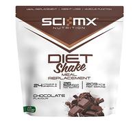 SCI-MX Diet Meal Replacement Shake - Chocolate Flavour - High Protein Shake + 24 Essential Micronutrients - Non-GMO - 2KG (37 servings) 209 calories & 26g of protein per serving