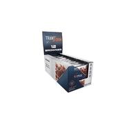 SCI-MX High Protein Chocolate Chip Brownie Box - 20g protein, 0.5g sugar + 246 calories per brownie - Pack of 12 x 65 g - Low Sugar - Pre / Post