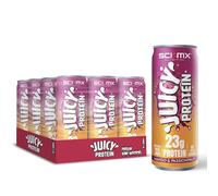 SCI-MX Juicy Protein Sparkling Protein Water with 23g Protein • Mango & Passionfruit Flavour • 330ml x 12 • High Protein Sparkling Drink • Low Calorie & No Added Sugar • Made in UK with Spring Water