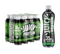 SCI-MX Juicy Protein Water with 35g Protein • Apple Flavour • 500ml x 12 • High Protein Drink • Low Calorie, No Added Sugar & Gluten Free • Made in UK with Northumbria Spring Water