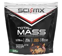 SCI-MX Total Mass • Mass Gainer Protein Powder • Choc Orange Flavour • 2Kg | SCI-MX Total Mass • Chocolate Orange Flavour • Mass Gainer Protein Powder • High Calorie Support • Muscle Gain