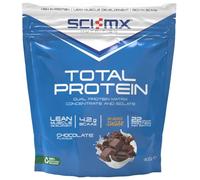 SCI-MX Total Protein - Dual Concentrate & Isolate Powder - Lean Muscle Development - Chocolate • No Added Sugar • 4.2g BCAAs • 900g