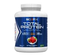 SCI-MX Total Protein Duo Protein Muscle Building & Recovery Blend Powder With Naturally Occurring Glutamine & Amino Acids - Strawberry Flavour - 1.8KG - 60 SERVINGS
