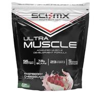 SCI-MX Ultra Muscle - Protein Powder for Muscle Development + 23 Vitamins & Minerals - Raspberry Cheesecake • 56g Protein + 5g Creatine + 7.8g BCAAs per Serving • 1.5kg