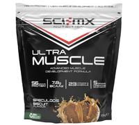 SCI-MX Ultra Muscle - Protein Powder for Muscle Development + 23 Vitamins & Minerals - Speculoos Biscuit • 56g Protein + 5g Creatine + 7.8g BCAAs per Serving • 1.5kg