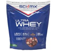 SCI-MX Ultra Whey Protein Muscle Building & Recovery Powder with Naturally Occurring Glutamine & Amino Acids - Chocolate Hazelnut Wafer Flavour - 800g (18 Servings)