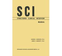 SCI, Structured Clinical Interview : Manual