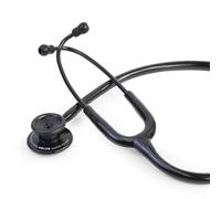 Scian Lightweight Stethoscope -Enhanced Acoustic, Satin-Flex Tube, Aluminum Featherlight Dual head for Nurse Essentials, Black