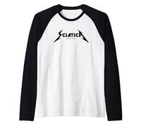 SCIATICA. MASTER OF THE NERVE, Cool design Heavy. Raglan Baseball Tee
