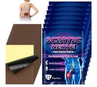 Sciatica Pain Relief Patches, 84PCS Sciatica Pain Relief Products, Chinese Herbal Pain Patches for Sciatica, Sheets Pain Reducing Patch Back Neck Shoulder Muscle Pain