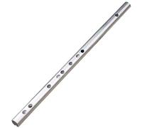 SciAza flute instrument recorder instrument tin whistle E/F Metal Piccolo, Student Adult Beginner Transverse Flute(Color:2,Size:F)
