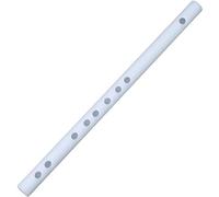 SciAza flute instrument recorder instrument tin whistleAncient Style Imitation White Jade Horizontal Flute, Filmless Flute for Students, Adults and Novices(Color:KEY G)