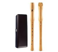 SciAza flute instrument recorder instrument tin whistleTwo-Stage 8-Hole English/German Treble C Recorder, Suitable for Novice Adult Students(Color:German)