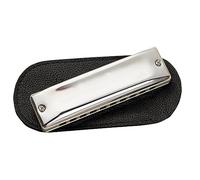 SciAza harmonicas for adults chromatic harmonica harmonica setHarmonica with 10 Holes and 20 Notes in Different Tones, Suitable for Beginners, Students and Adults(Color:G)