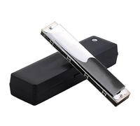 SciAza harmonicas for adults chromatic harmonica21-Hole Standard Polyphonic Harmonica, Different Tonality for Students and Adults to Play Musical Instruments for Beginners(Color:HD)