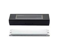 SciAza harmonicas for adults chromatic harmonica24-Hole 24-Tone Monophonic Harmonica, Single Hole, Single Row, Different Tonality(Color:E)