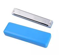 SciAza harmonicas for adults chromatic harmonica24-Hole Polyphonic Harmonica with Different Tones, Suitable for Beginners, Students and Adults(Color:B)