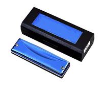 SciAza harmonicas for adults harmonica kids harmonica set 10-Hole 20-Tone Diatonic Copperplate Harmonica, Suitable for Beginners and Students(Color:PADDY D)