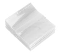 Scicalife Shrink Bands, 200pcs 80 x 70mm Clear Perforated Wrap Film Heat Shrink Seal Bands for Essential Oil Bottle, Dropper and Test Tube Bottle Cap