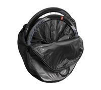 SCICON Double Wheel Bag, Padded Black, 73x82x10cm/26-Inch | Padded Double Wheel Bag