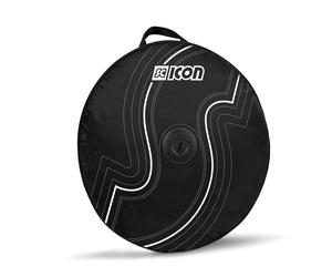 SCICON, Single Padded Wheel Holder Unisex Adult, Black, 40 x 30 x 16 cm