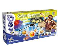 Science 4 You Solar SySTEM 3D GITD, STEM Science Toy kit for Kids Aged 8+, Multi-Colour
