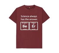 Science Always Has The Answer Beer Periodic Table Graphic T-Shirt