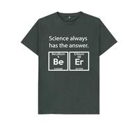 Science Always Has The Answer Beer Periodic Table Graphic T-Shirt