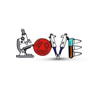 Science and Medical Microscope Brooch,Colorful Enamel Lab Pin Jewelry for Scientists Laboratory Enthusiasts Badge Gifts, 1.5 Inches
