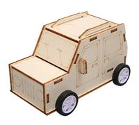 Science And Technology Small Production Handmade Diy Homemade Back Force Car Children's Science And Education Toys Using The Inertial Physics Of