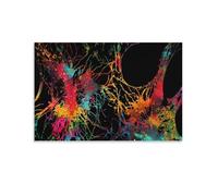 Science Art Human Brain Cells Neurons Poster Artworks Canvas Poster Wall Art Prints Home Modern Decor 16x24inch(40x60cm)