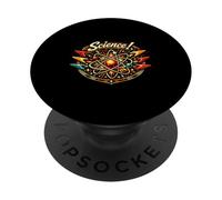 Science Atom Rocket Physics Chemistry Space Retro Vintage A PopSockets Adhesive PopGrip