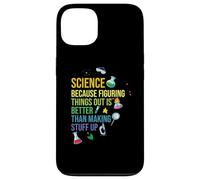 Science Because Figuring Things Out Because Science Meme Case for iPhone 13