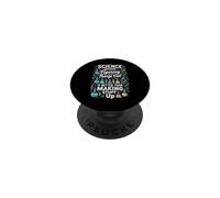 Science Because Figuring Things Out Better Making Stuff Up PopSockets Adhesive PopGrip