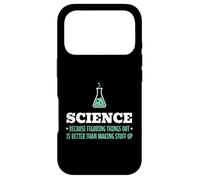 Science Because Figuring Things Out Better Student Teacher Case for iPhone 17 Pro