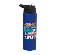 Science Because Figuring Things Out is Better Chemist Stainless Steel Insulated Water Bottle
