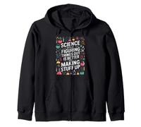 Science Because Figuring Things Out Is Better Than Making Up Zip Hoodie