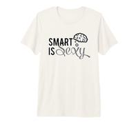 Science Biology Smart is Sexy G hic Brainy Nerd LOL Meme Premium T-Shirt