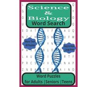 Science & Biology Word Search Puzzle Book: Large-Print Science & Biology Word Search Puzzles for Learning, Memory Boost, and STEM Vocabulary